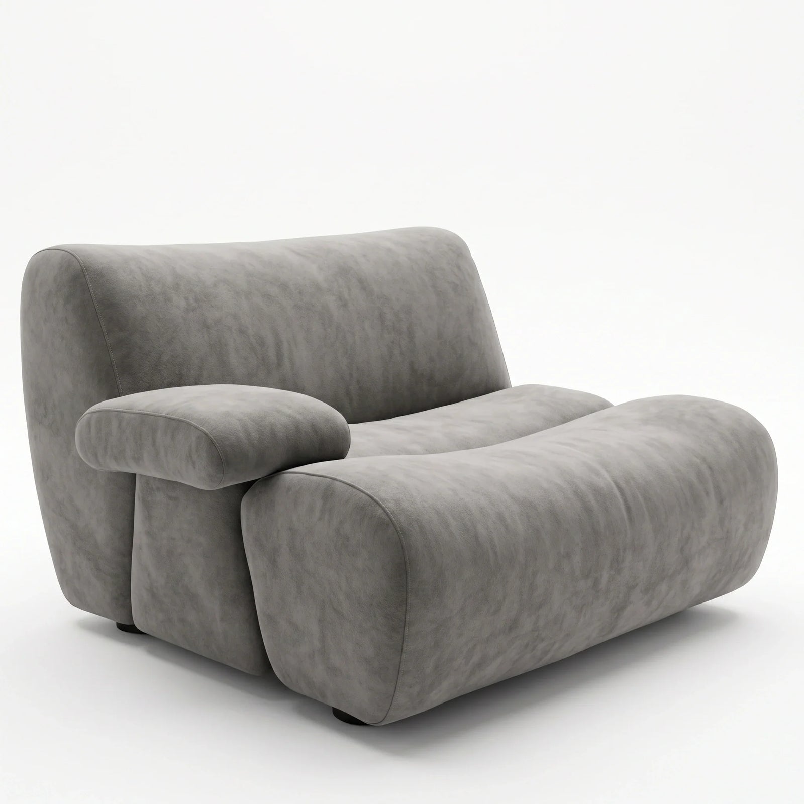 Black Curved Sectional Luxury