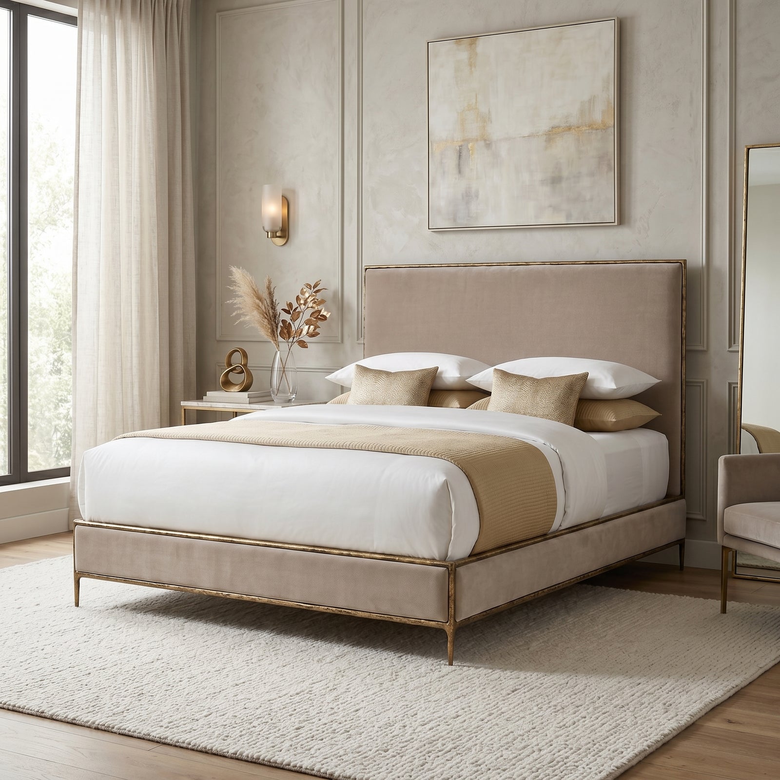 Velvet Bed Frame