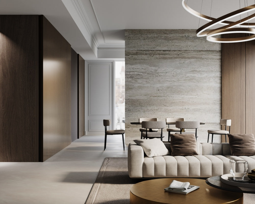 Modern Luxury Open-Plan Living Space